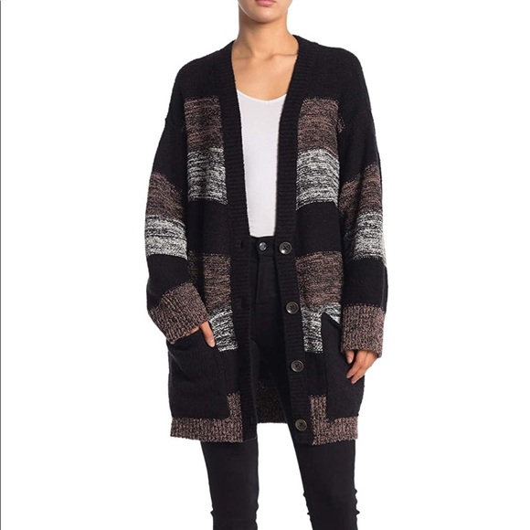 Free People Southport Beach Cardi in Blushes Combo - Picture 9 of 14